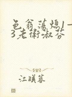 色翁荡熄1—13老卫淑芬封面