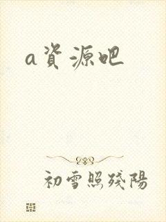 a资源吧