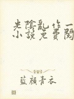 光阴乱作一团的小说免费阅读封面