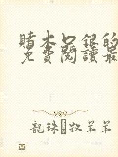 赌木口银的小说免费阅读最新