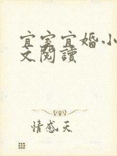 宜室宜婚小说全文阅读