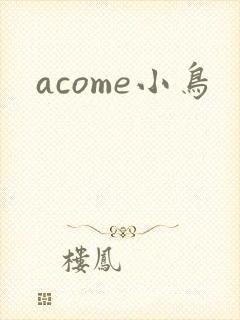acome小鸟