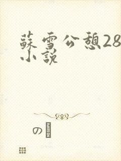 苏雪公憩28篇小说