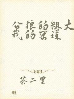 公狼的粗大挺进我的密道