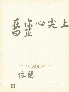 在你心尖上起舞白芷封面