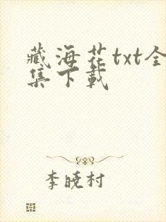 藏海花txt全集下载
