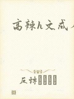 高辣h文成人h封面