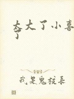 太大了小喜涨死了