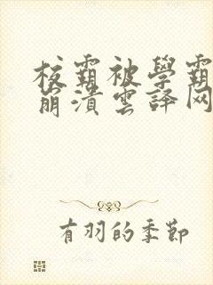 校霸被学霸玩到崩溃云译网