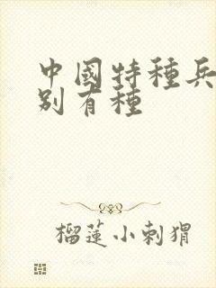 中国特种兵之特别有种