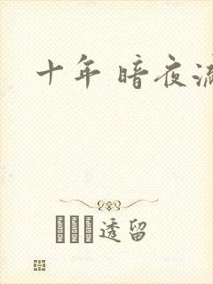 十年 暗夜流光