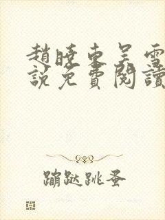 赵晓东吴雪晴小说免费阅读