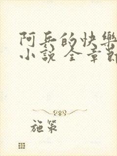 阿兵的快乐生活小说 全章节阅读免费