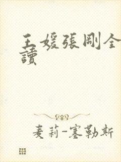王媛张刚全文阅读封面