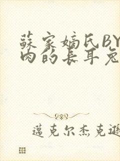 苏家嫡氏BY吃肉的长耳兔