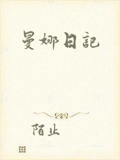 曼娜日记封面