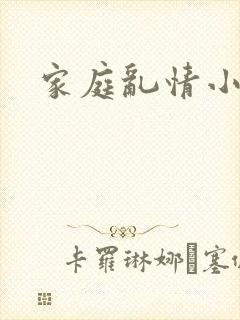 家庭乱情小说
