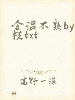 含温不熟by词枝txt