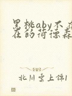 黑桃aby不存在的荷德森笔趣阁