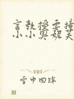 言教授要撞坏了小小奥妮芙原文