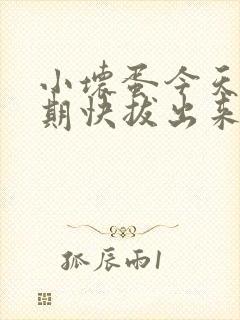 小坏蛋今天危险期快拔出来封面