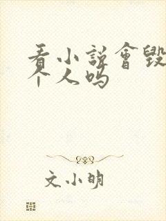 看小说会毁掉一个人吗