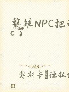 系统NPC把我c了