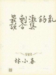 最刺激的乱惀小说合集