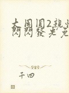 大团圆2亲情会闪闪发光免费封面