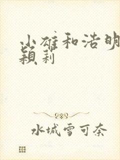 小雄和浩明夹击颖莉