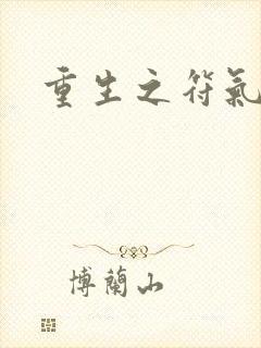 重生之符气冲天