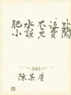 肥水不流外人田小说免费阅读封面