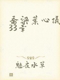 乔梁叶心仪3233章