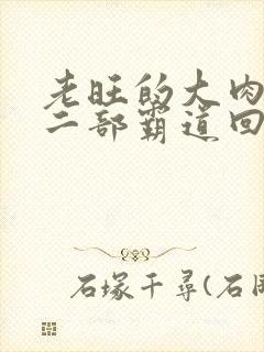 老旺的大肉蟒第二部霸道回归小说