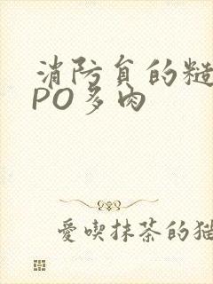 消防员的糙汉文PO多肉