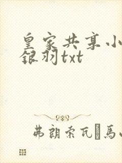 皇家共享小公主银羽txt封面