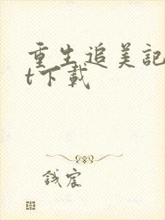 重生追美记txt下载