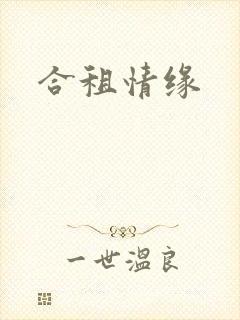 合租情缘封面