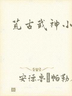 荒古武神小说封面