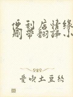 便利店情缘未增删带翻译小说封面