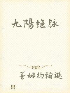 九阳绝脉封面