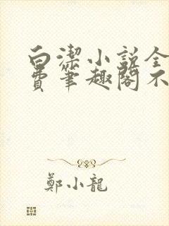 白洁小说全文免费笔趣阁不知所措