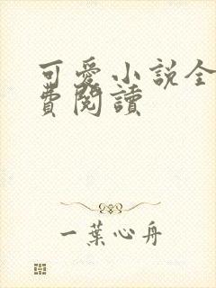 可爱小说全文免费阅读封面