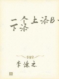 一个上添B一个下添