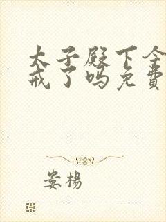 太子殿下今天破戒了吗免费阅读