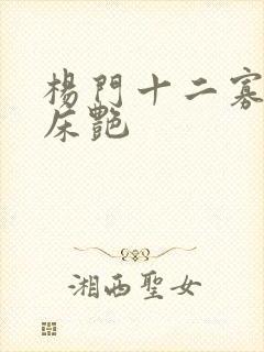 杨门十二寡妇肉床艳