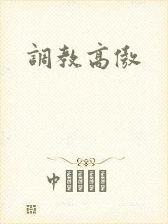 调教高傲