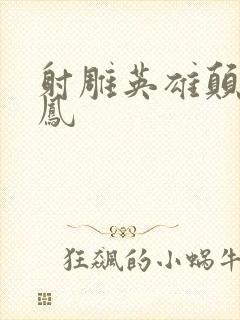 射雕英雄颠倒鸾凤