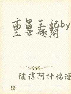 高昌王妃by黛玉笔趣阁