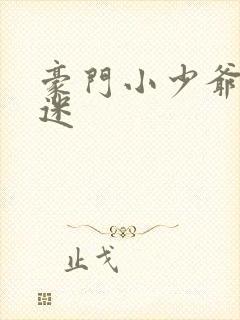 豪门小少爷是财迷